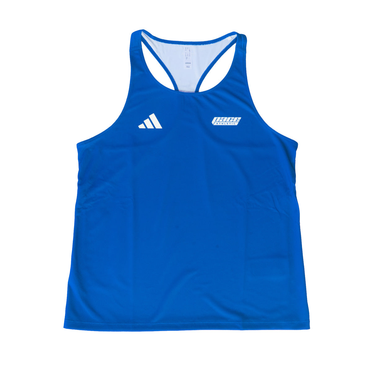 Womens adidas x Pace Athletic Adizero Running Singlet