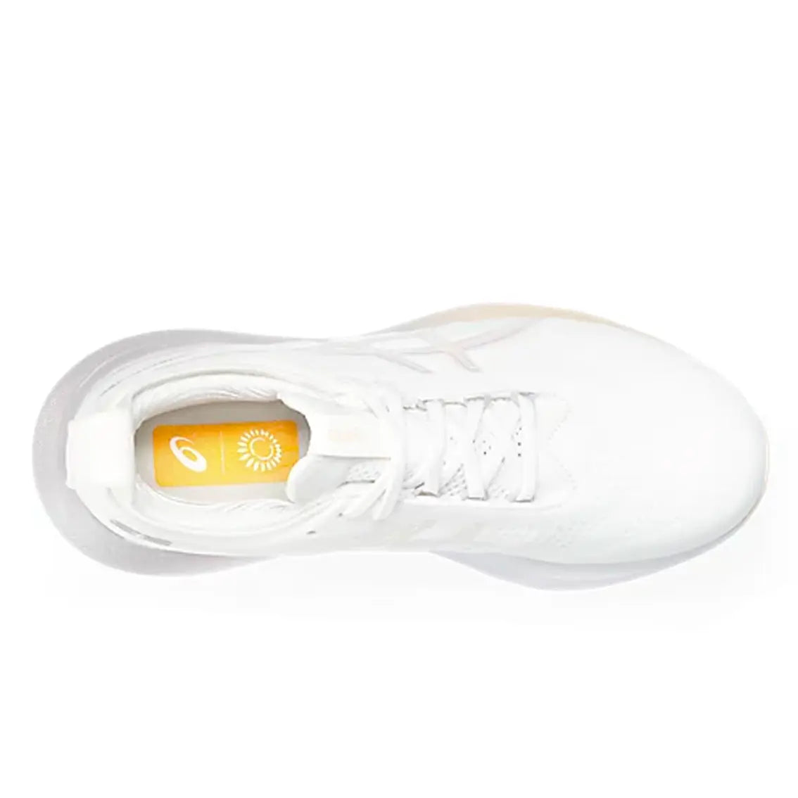 Womens ASICS GEL-Nimbus 25 Anniversary - White / Rose Dust