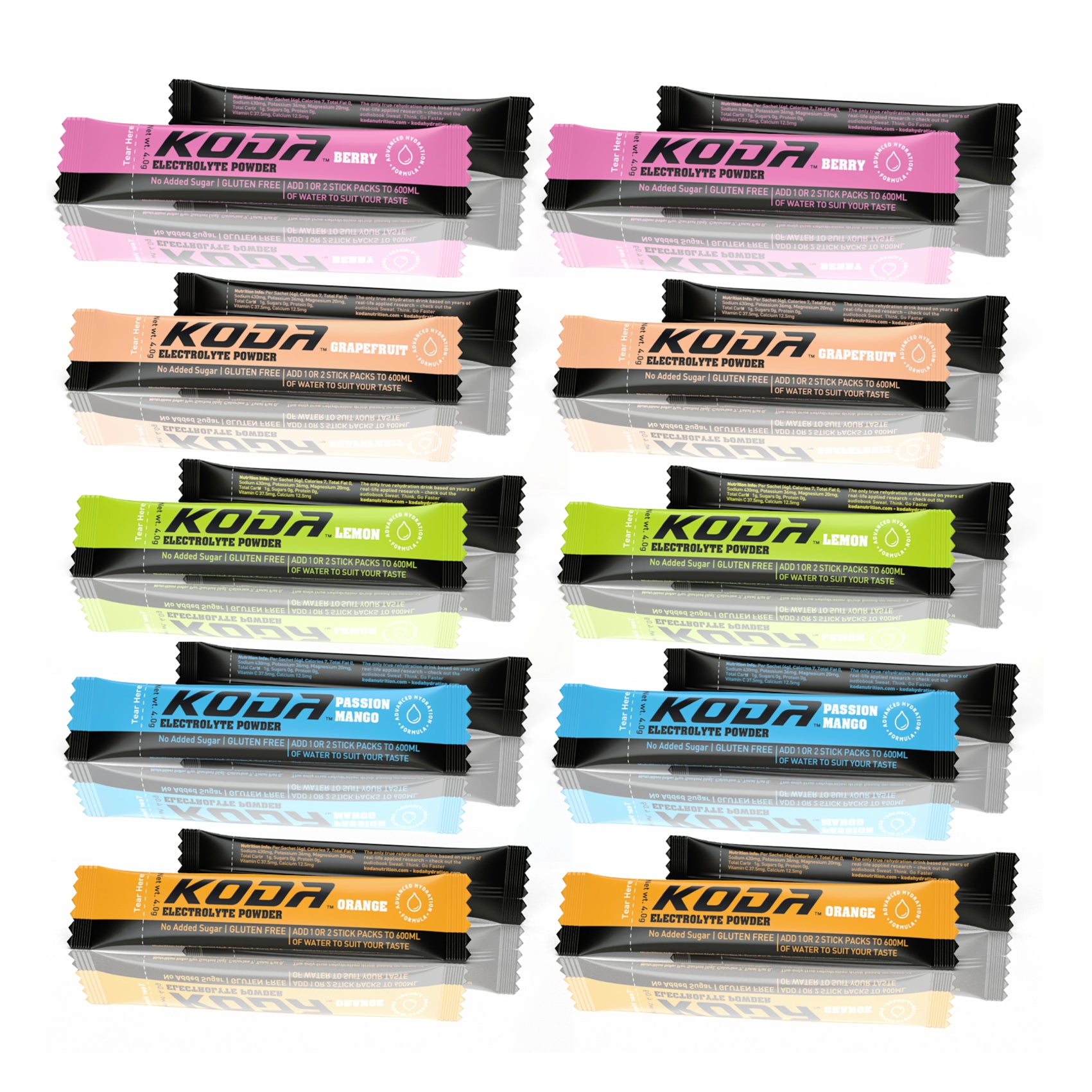 KODA Electrolyte Stick Mixed Pouch - 50 Pack