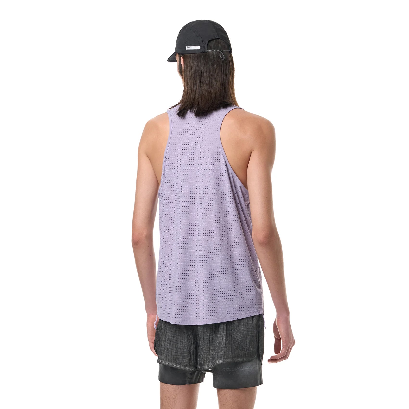 Mens Satisfy Space-O Running Singlet (2024)