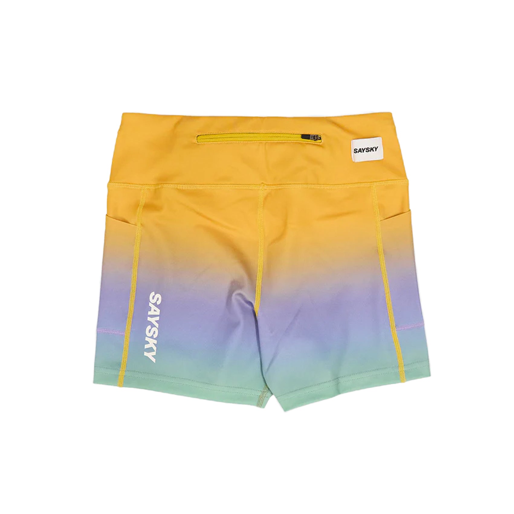 Womens Saysky Drip Dye Combat+ 4-inch Short Tights