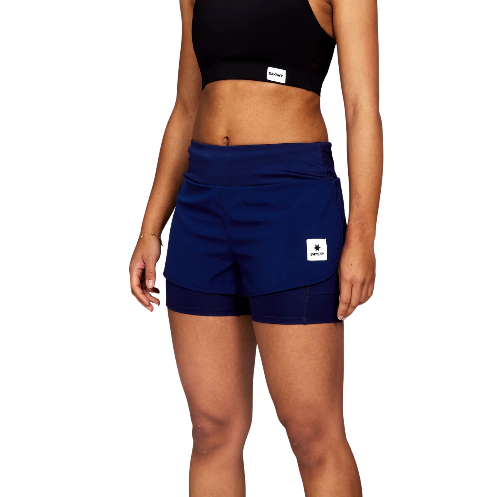 Womens Saysky Pace 2 in 1 Shorts 3-inch