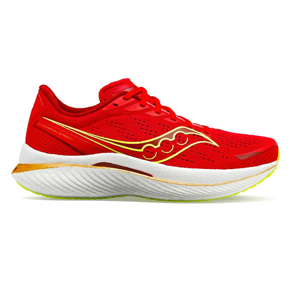 Mens Saucony Endorphin Speed 3 Red Poppy Rouge