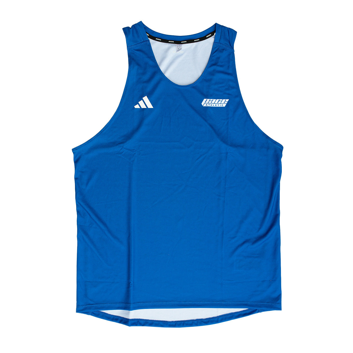 Mens Adidas x Pace Athletic Adizero Running Singlet