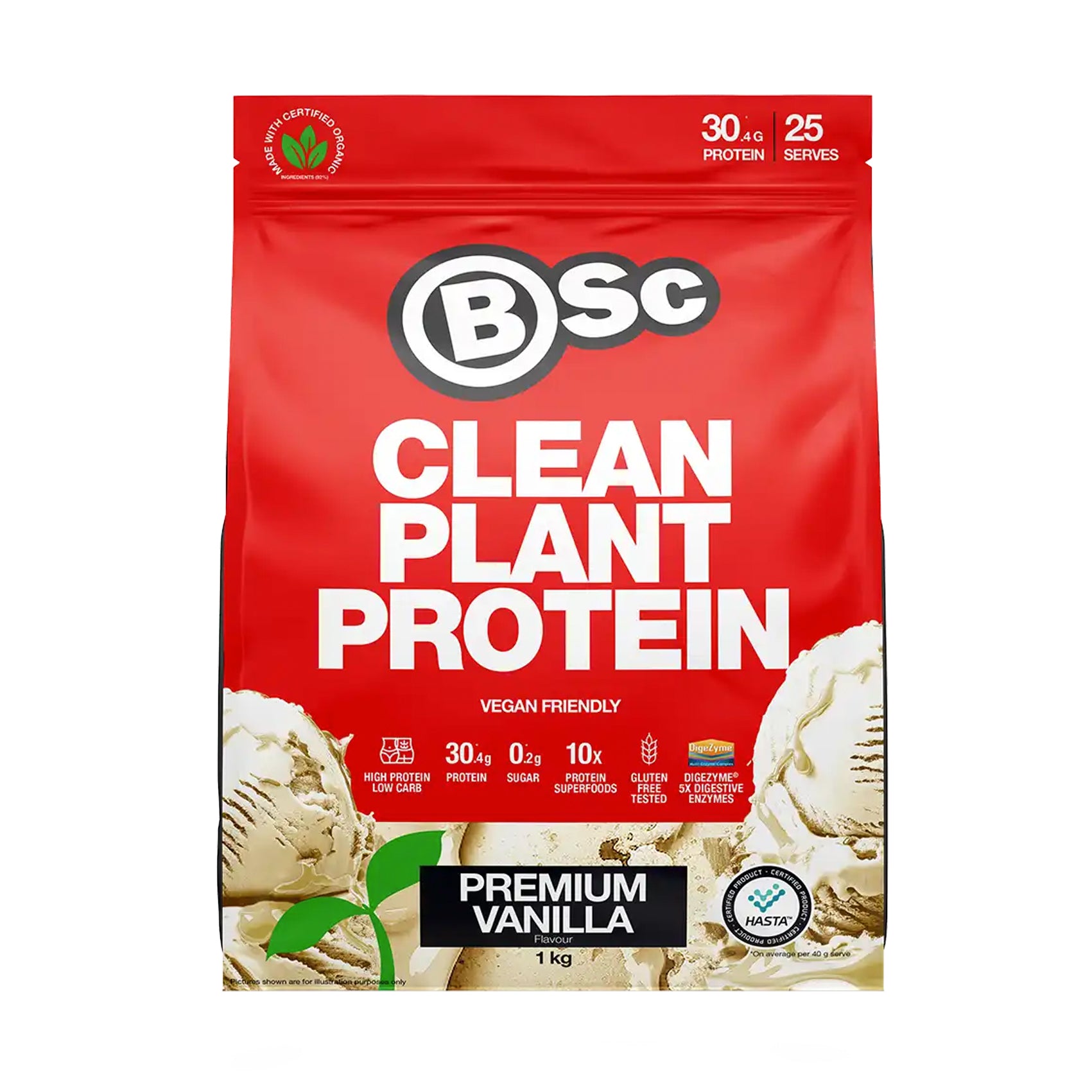 Body Science Clean Plant Protein 1kg