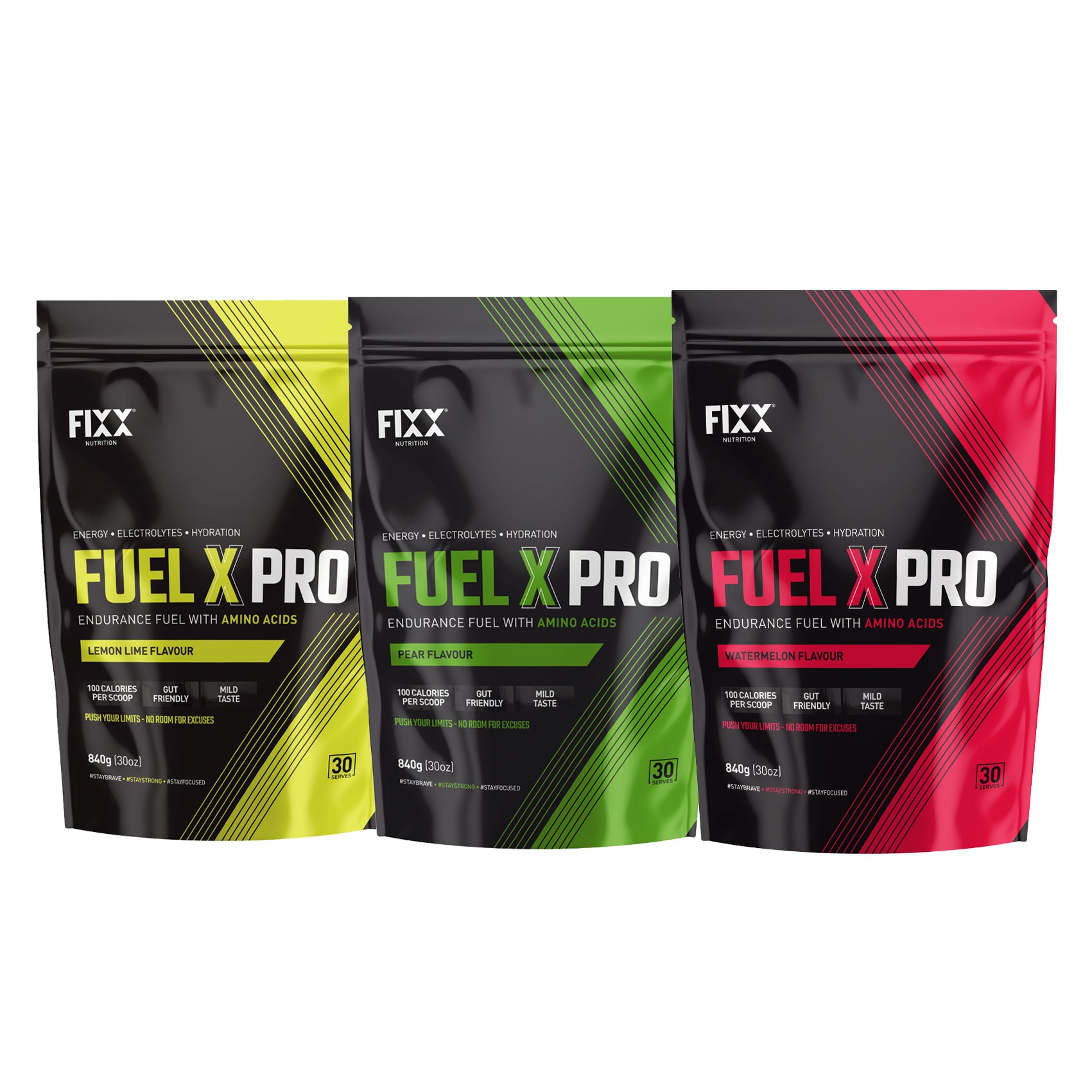 FIXX Nutrition Fuel X Pro Drink Mix Small Bag 840g