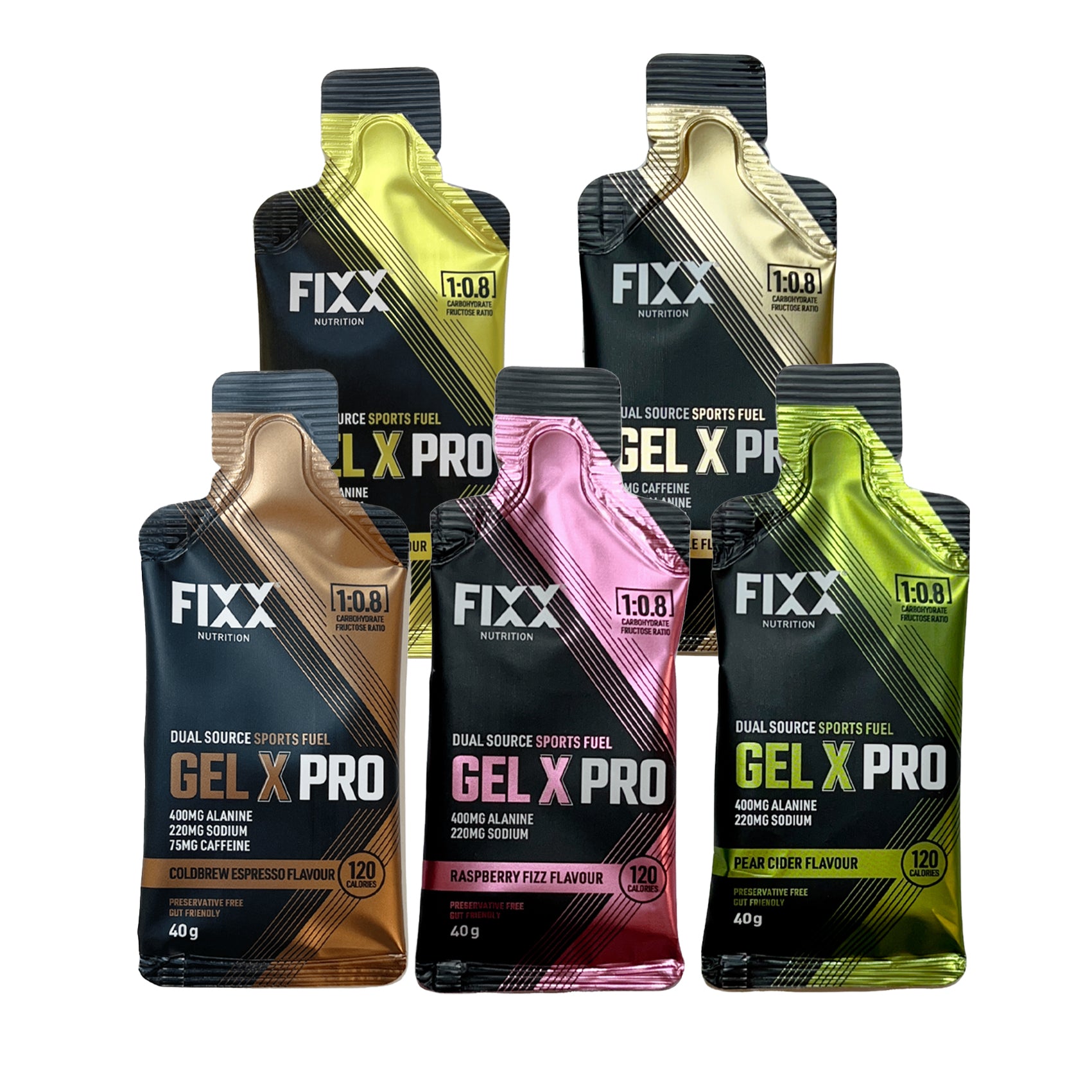 Fixx Nutrition Gel X Pro Energy Gel