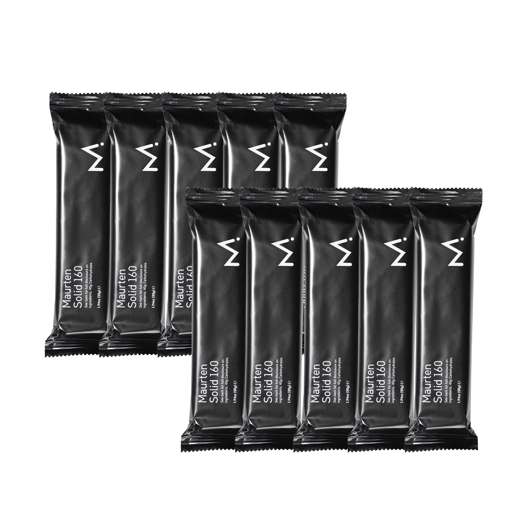 Maurten Solid 160 Energy Bar - Natural - 10 Pack