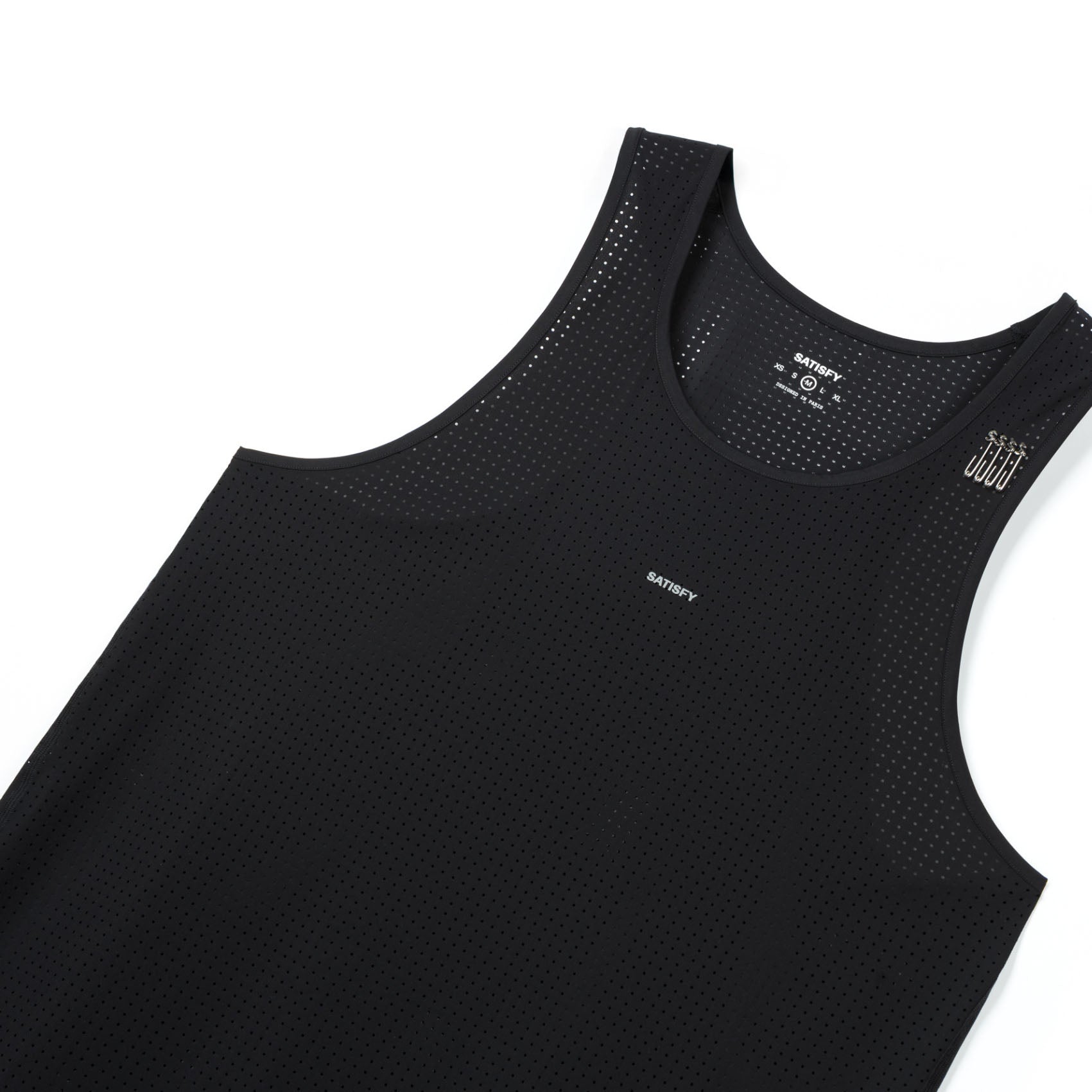 Mens Satisfy Space-O Running Singlet