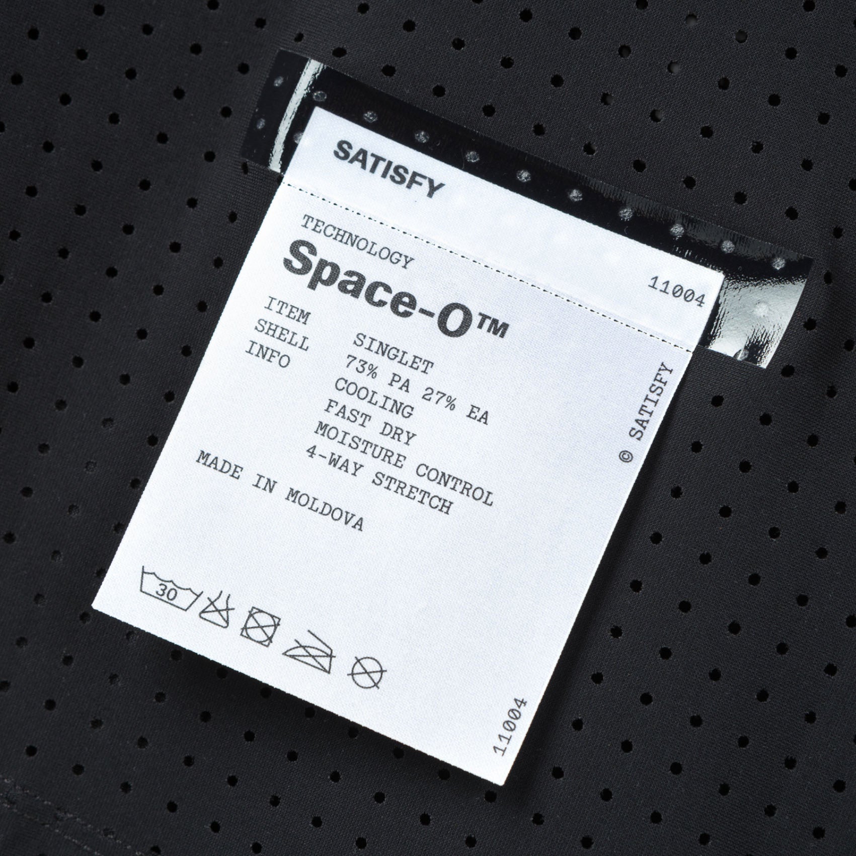 Mens Satisfy Space-O Running Singlet