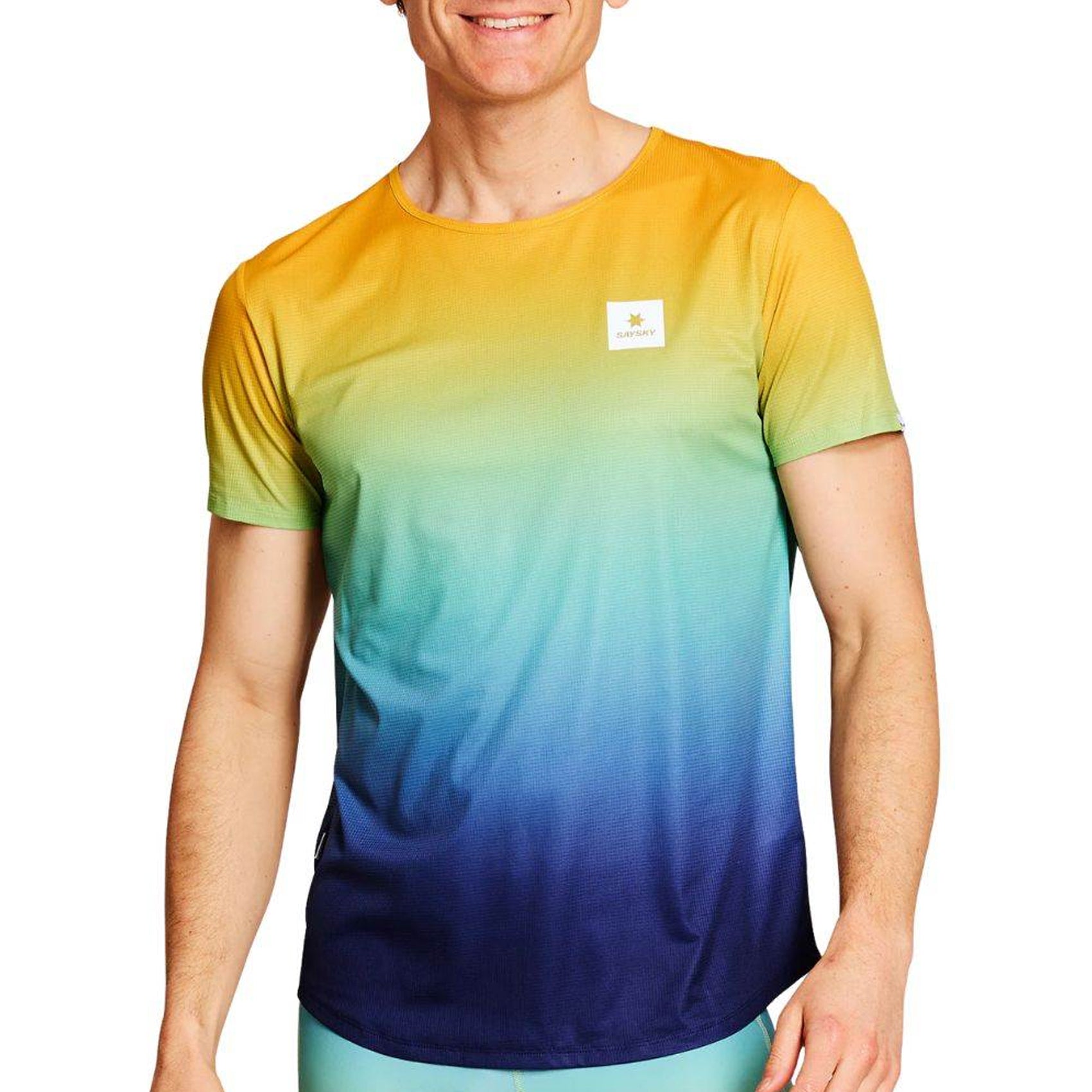 Mens Saysky Drip Dye Flow T-Shirt