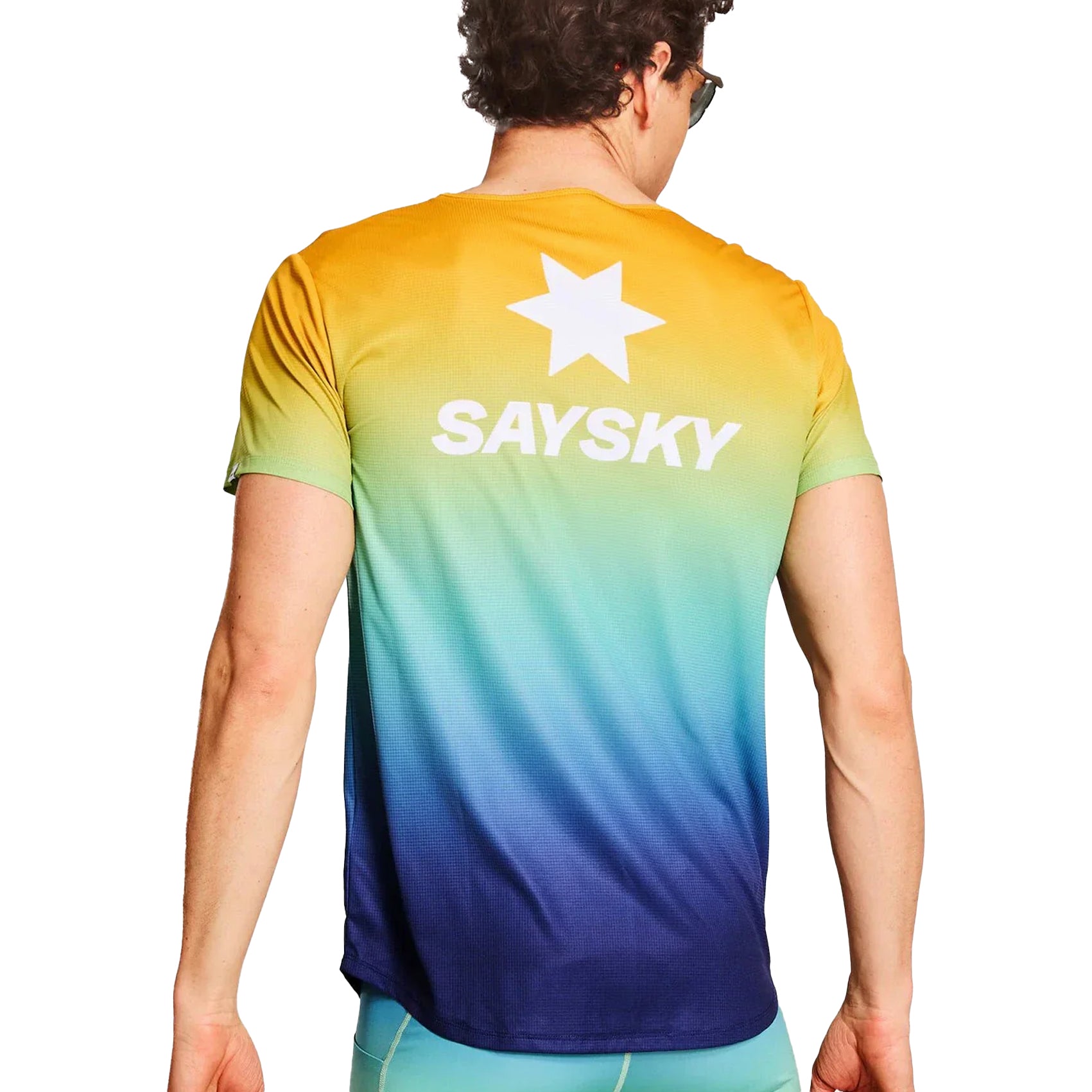 Mens Saysky Drip Dye Flow T-Shirt