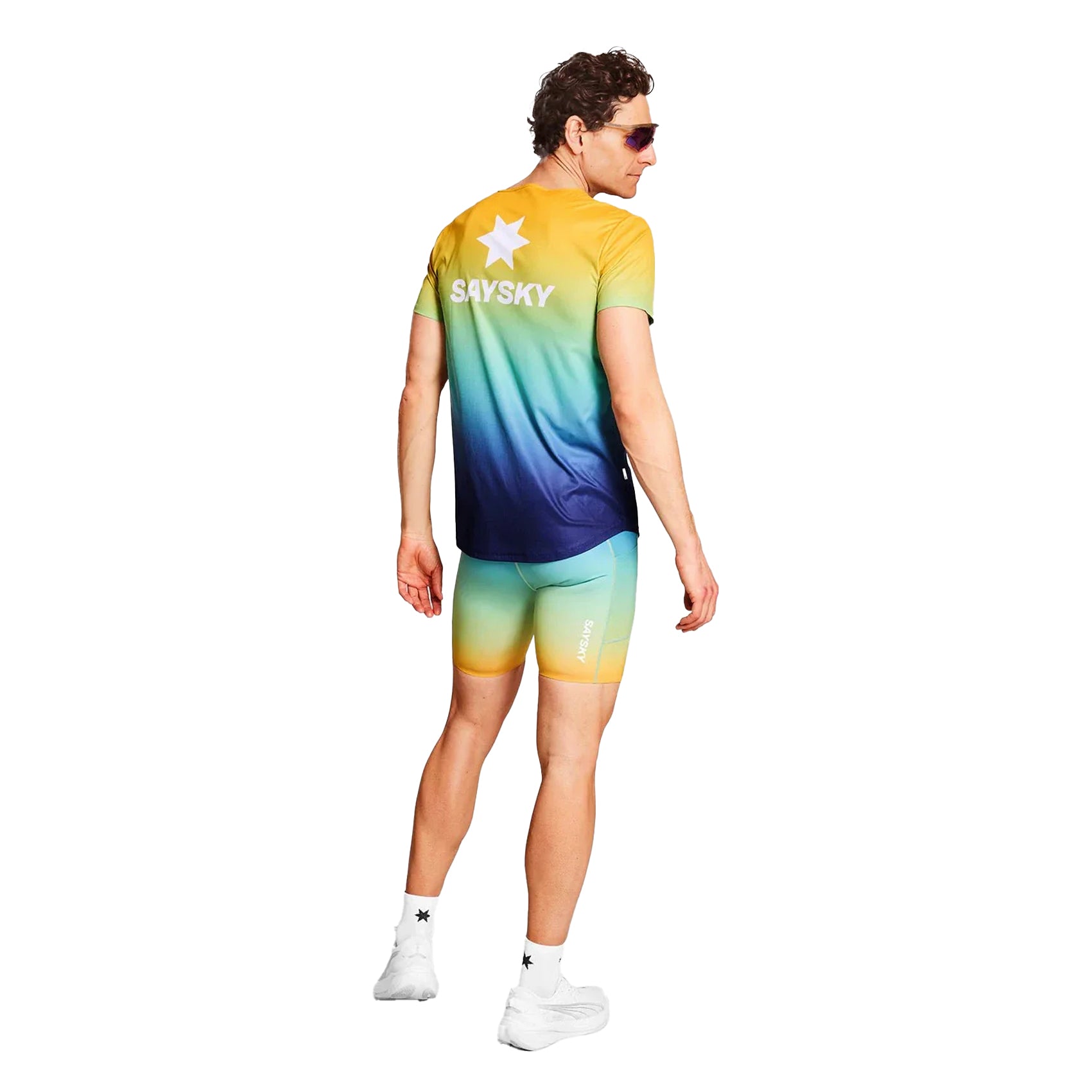 Mens Saysky Drip Dye Flow T-Shirt