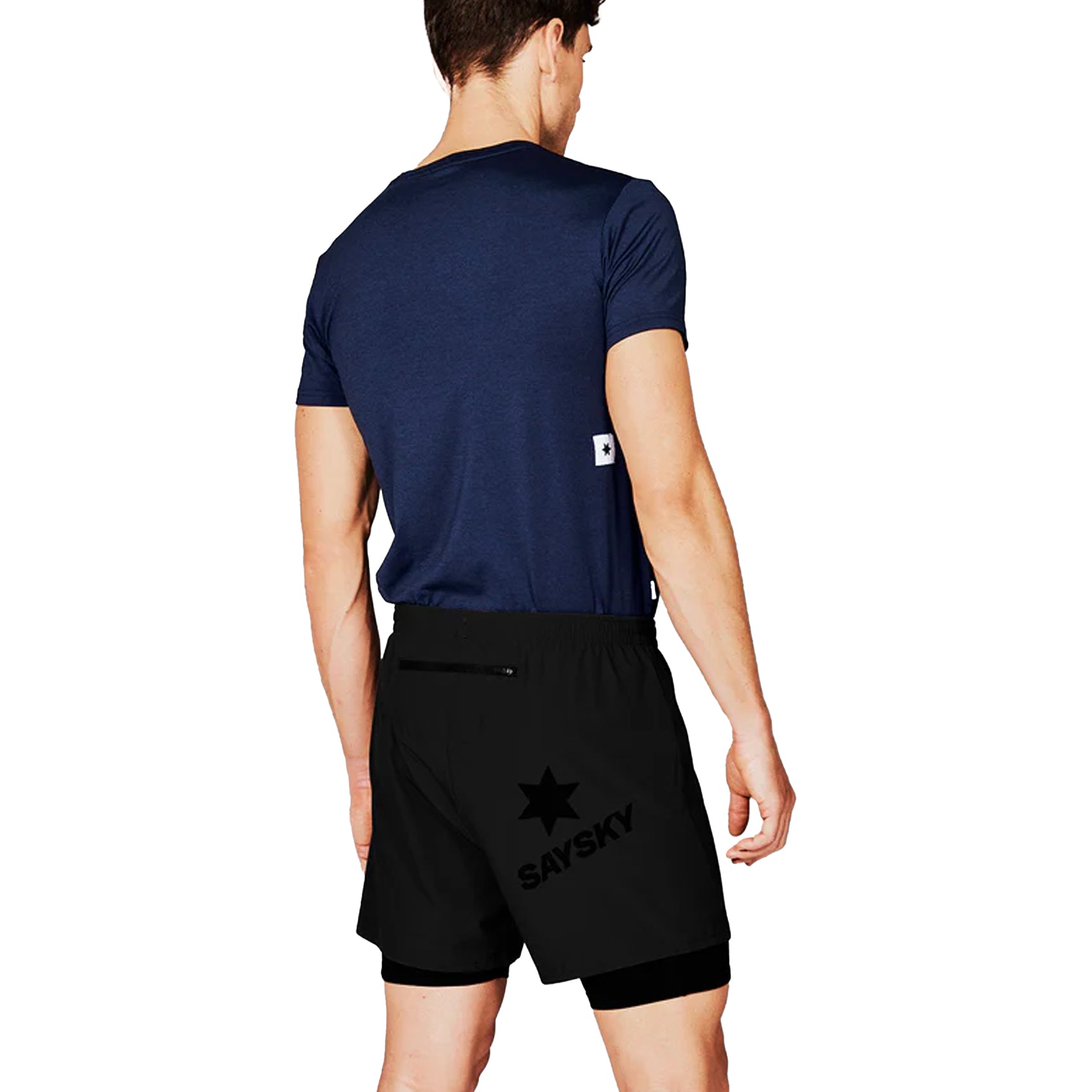 Mens Saysky Pace 2 in 1 Shorts 5-inch