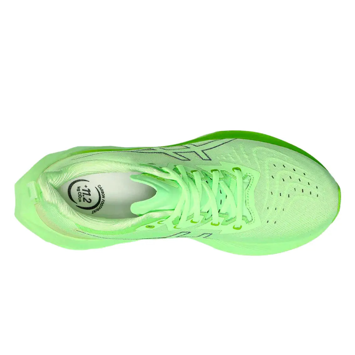 ASICS NOVABLAST 4 - Neutral running shoes - illuminate green/lime  burst/green 