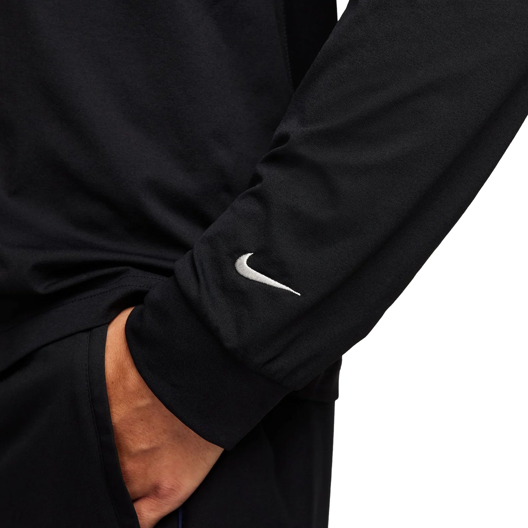 Mens Nike Track Club Dri-FIT Long-Sleeve Running Top