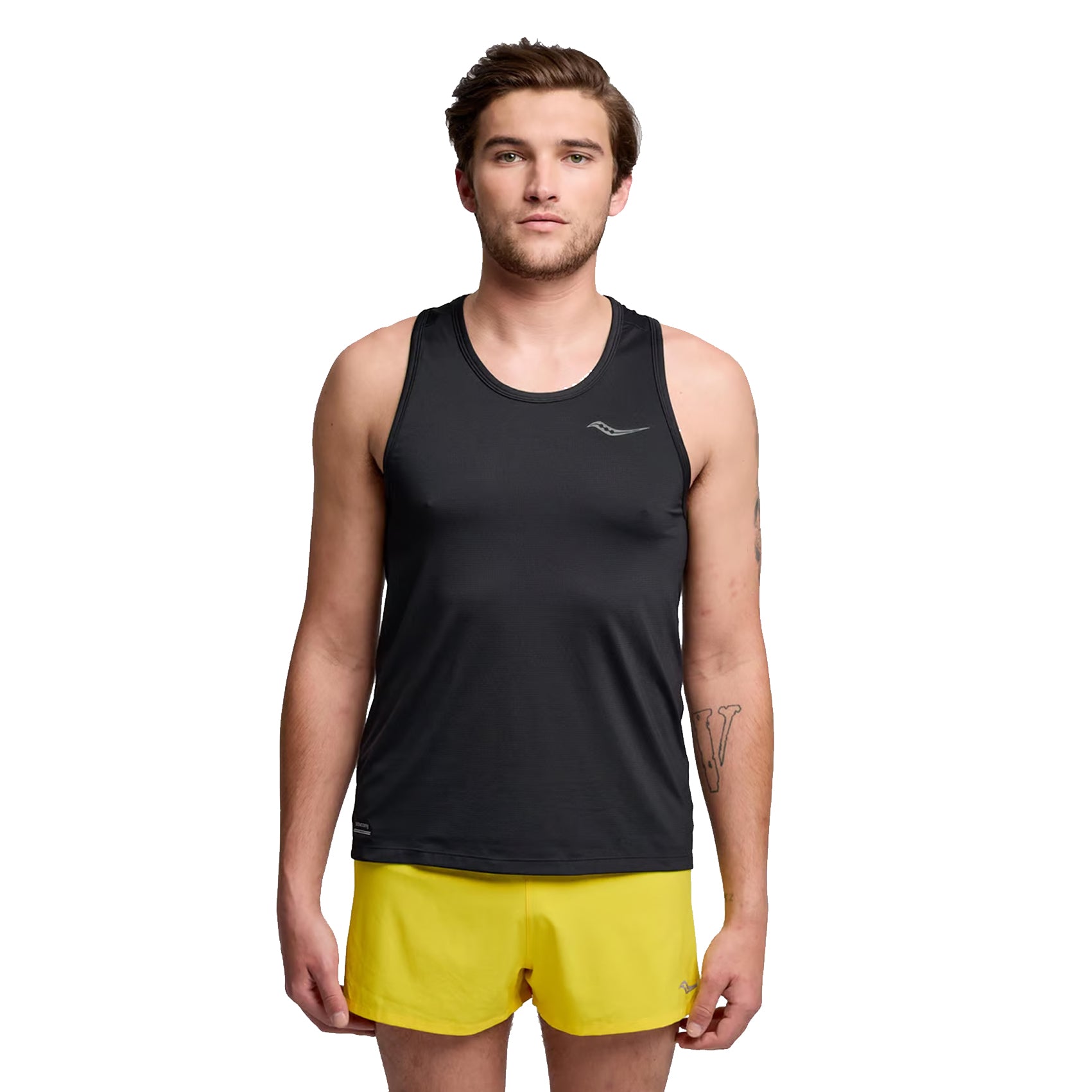 Mens Saucony Stopwatch Singlet