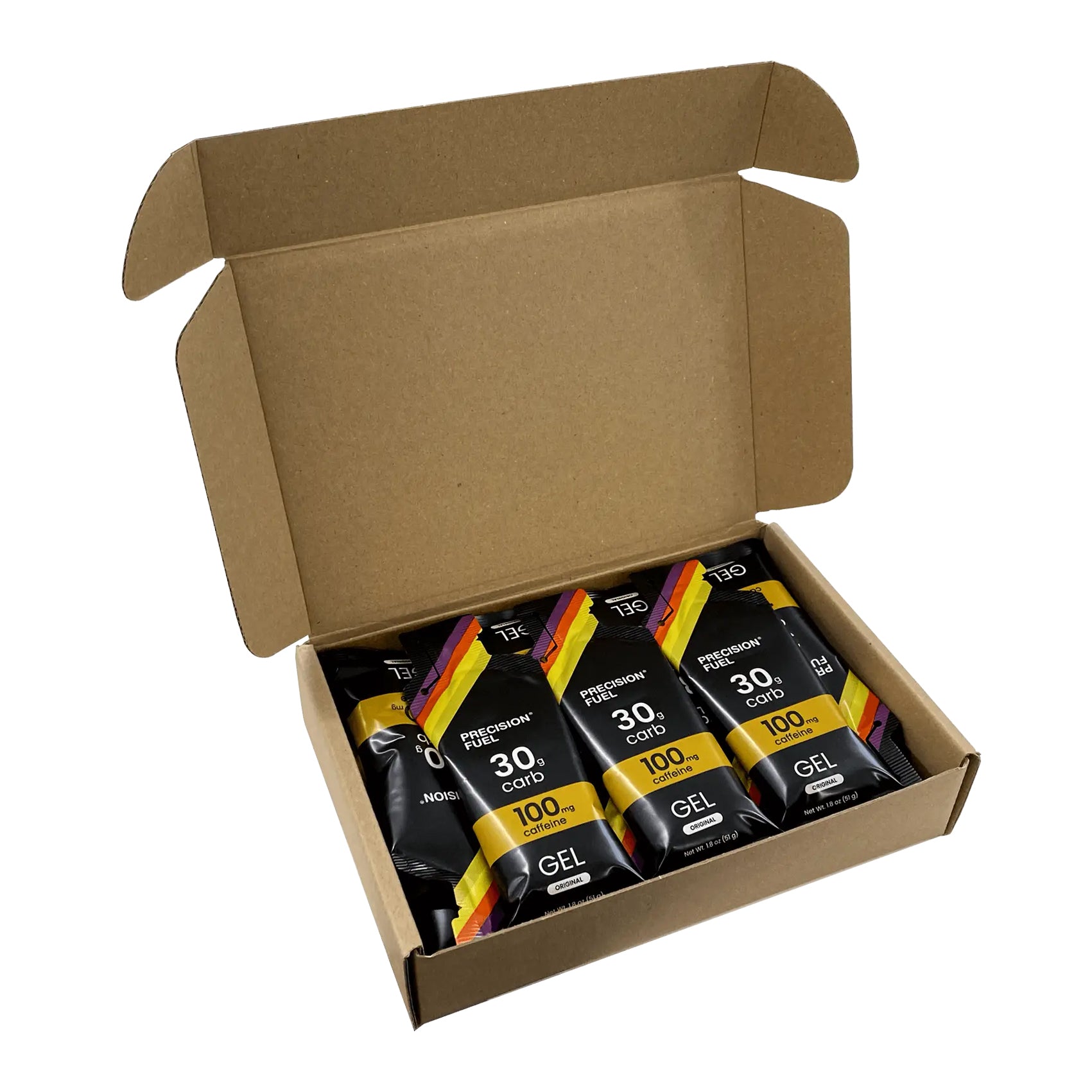 Precision Fuel & Hydration PF 30 Caffeine Energy Gel - 30 Pack
