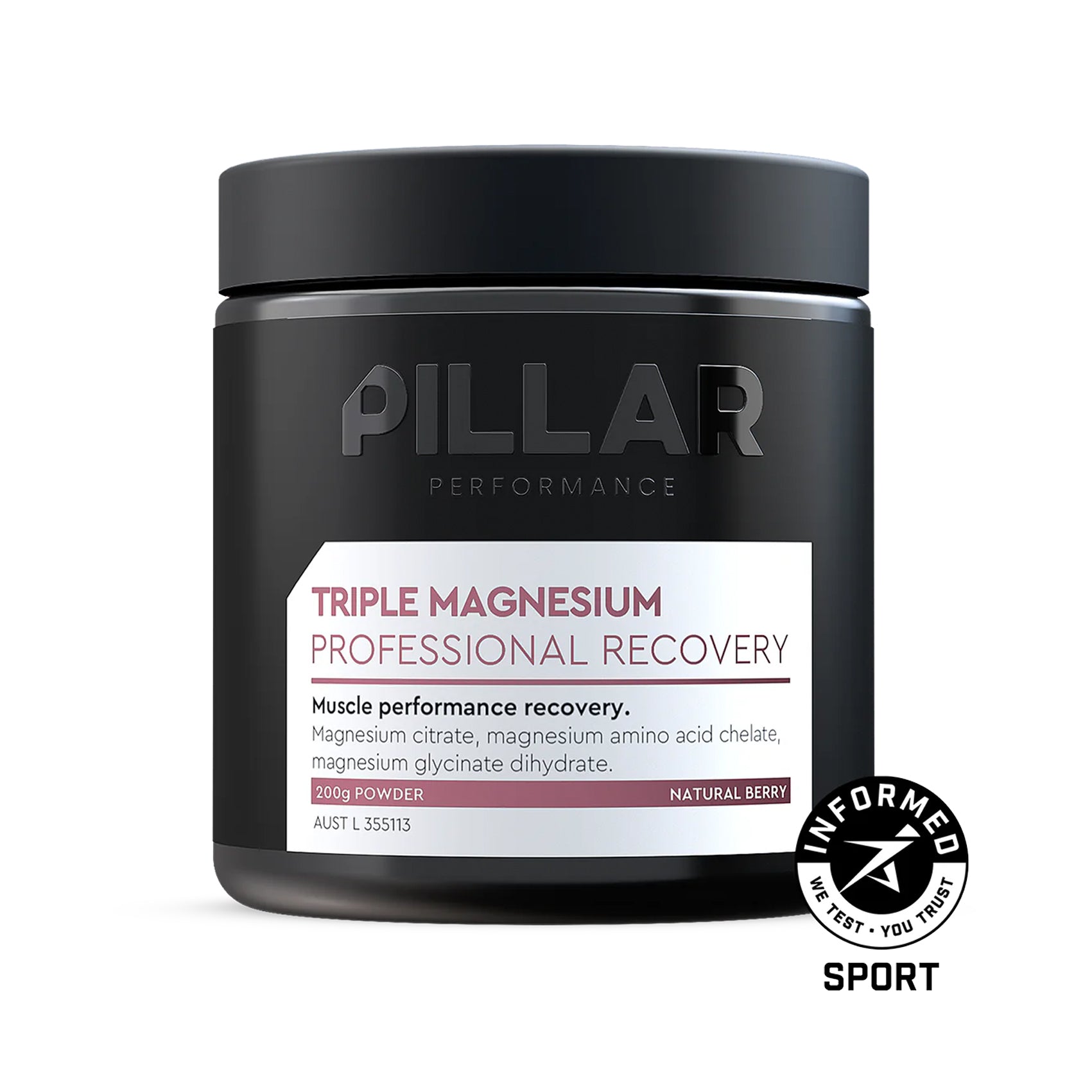 PILLAR Performance Triple Magnesium Powder