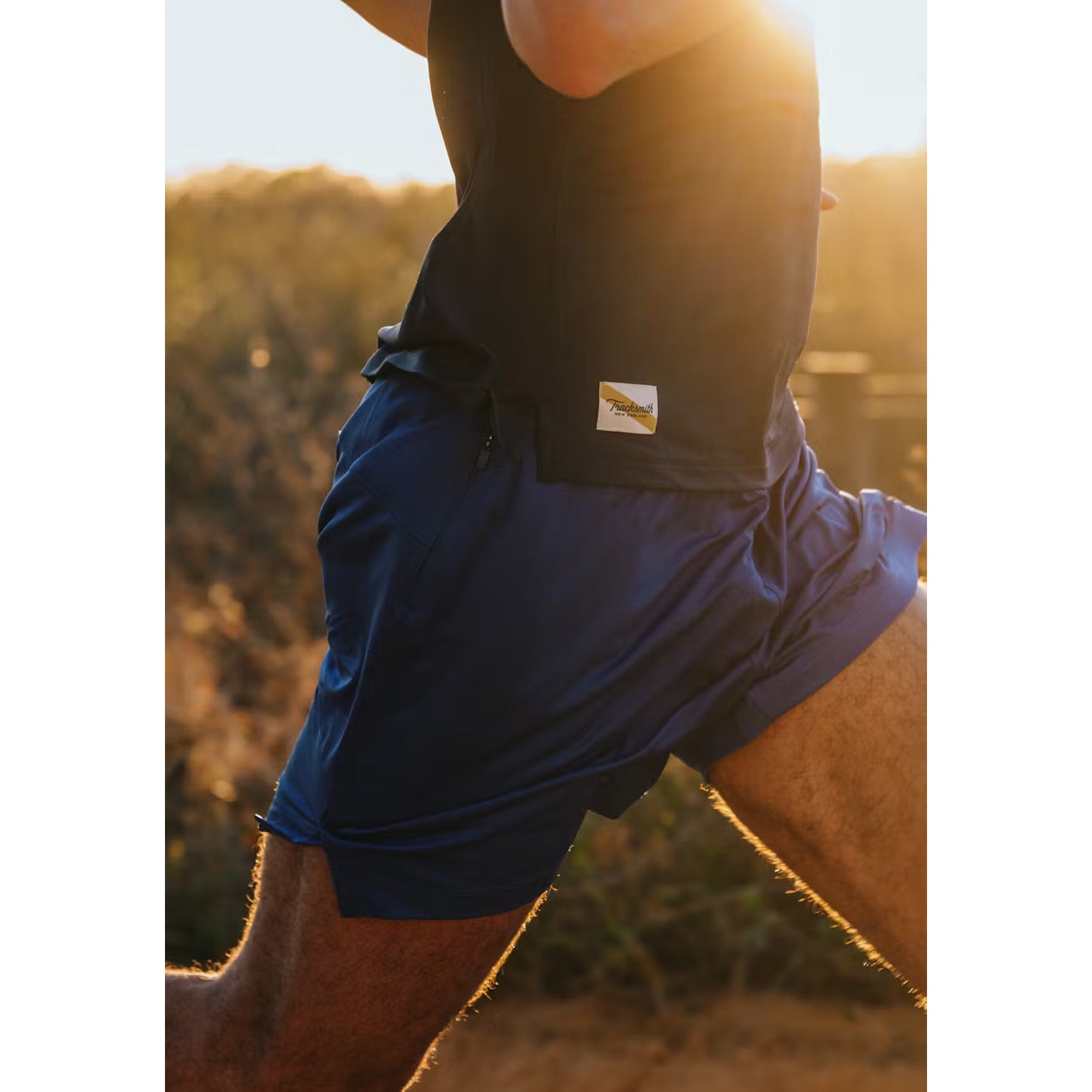 Mens Tracksmith 5-Inch Session Running Shorts