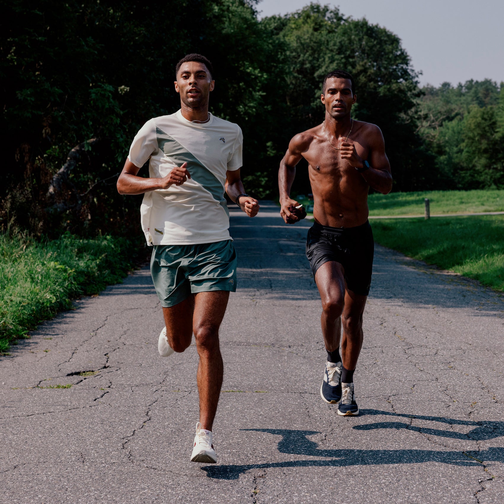 Mens Tracksmith 5-Inch Session Running Shorts