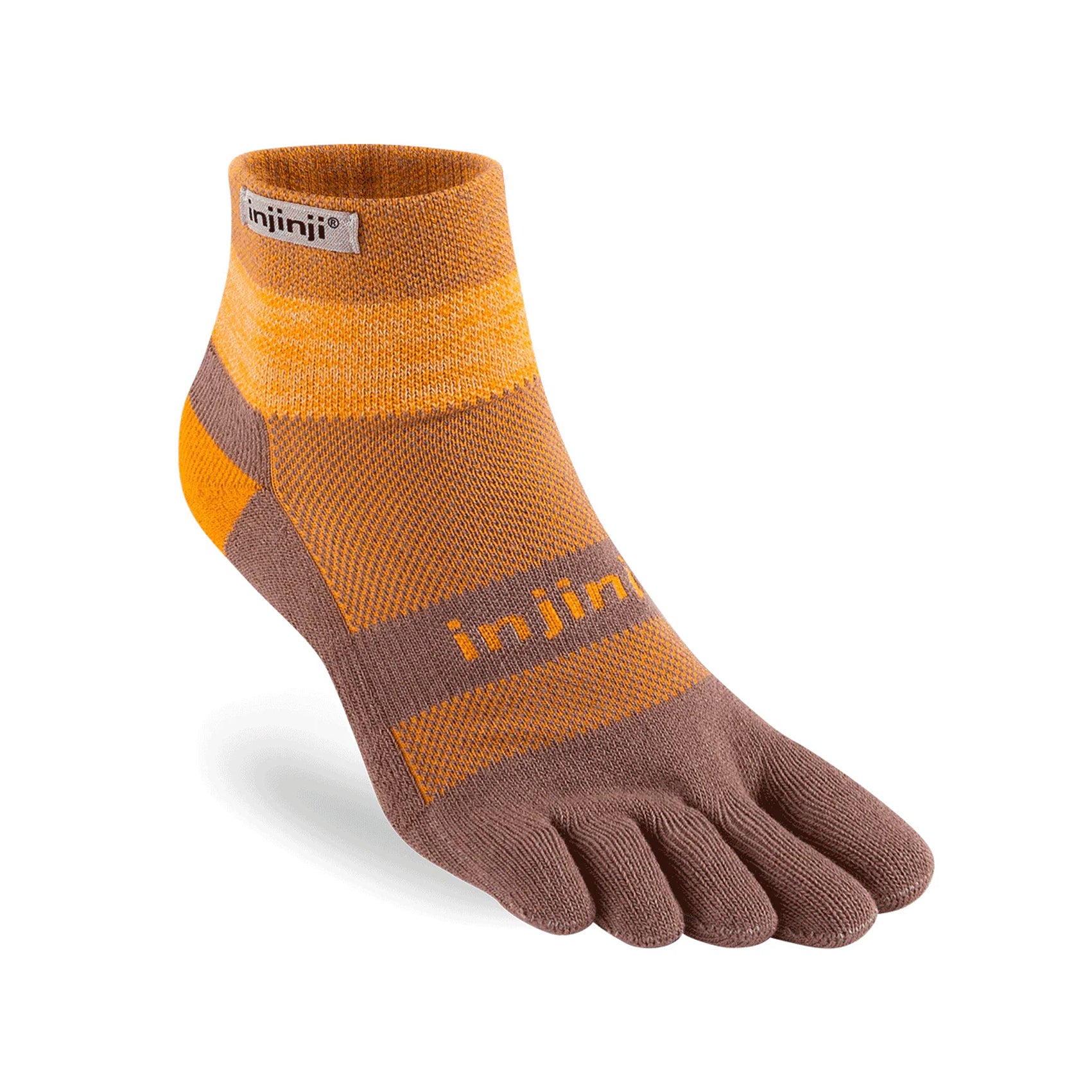 Unisex Injinji Trail Midweight Mini-Crew Socks