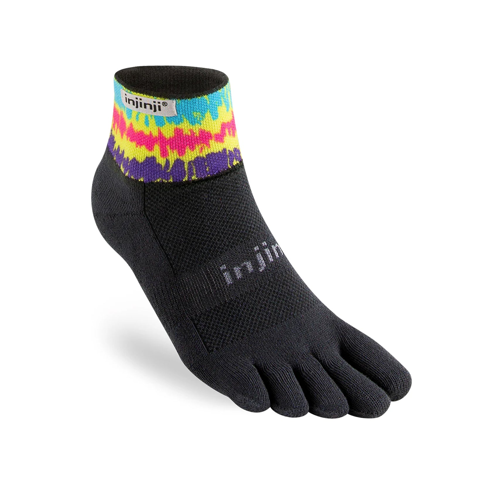 Unisex Injinji Trail Spectrum Midweight Mini-Crew Socks