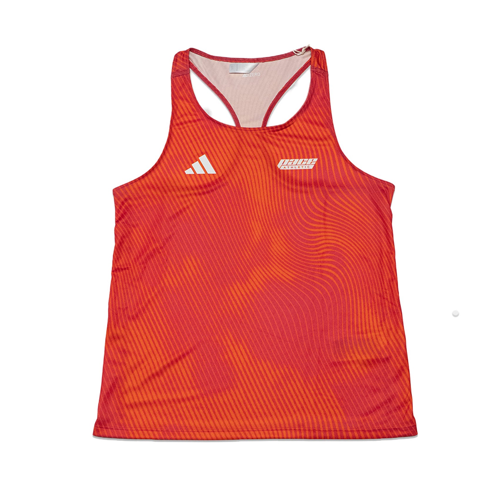 Womens Adidas x Pace Athletic Adizero Running Singlet