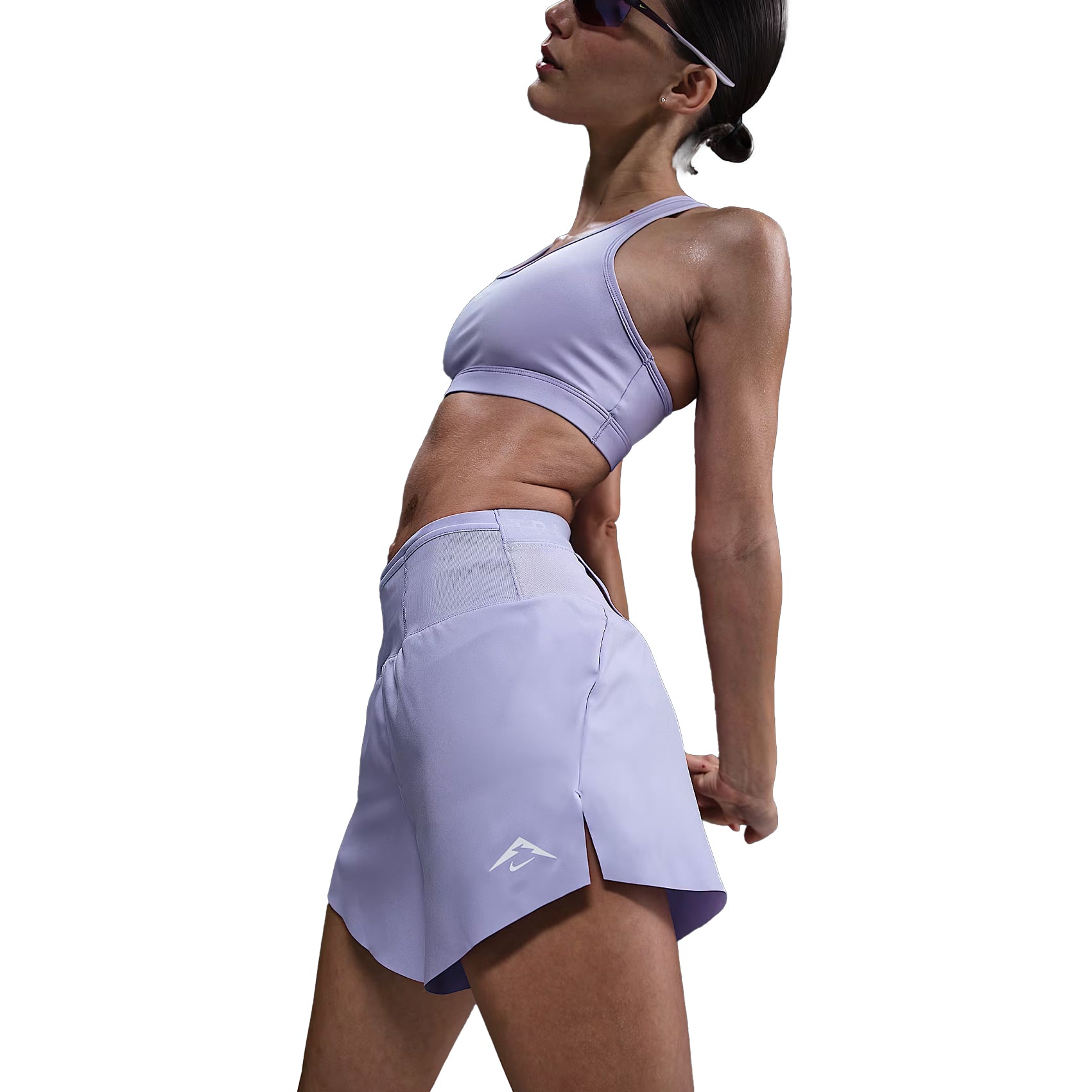 Womens Nike Trail Dri-FIT Brief-Lined Running Shorts