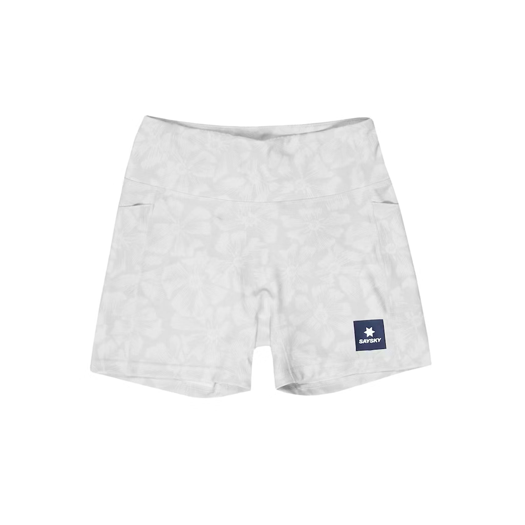 Womens Saysky Flower Combat+ 4-inch Short Tights