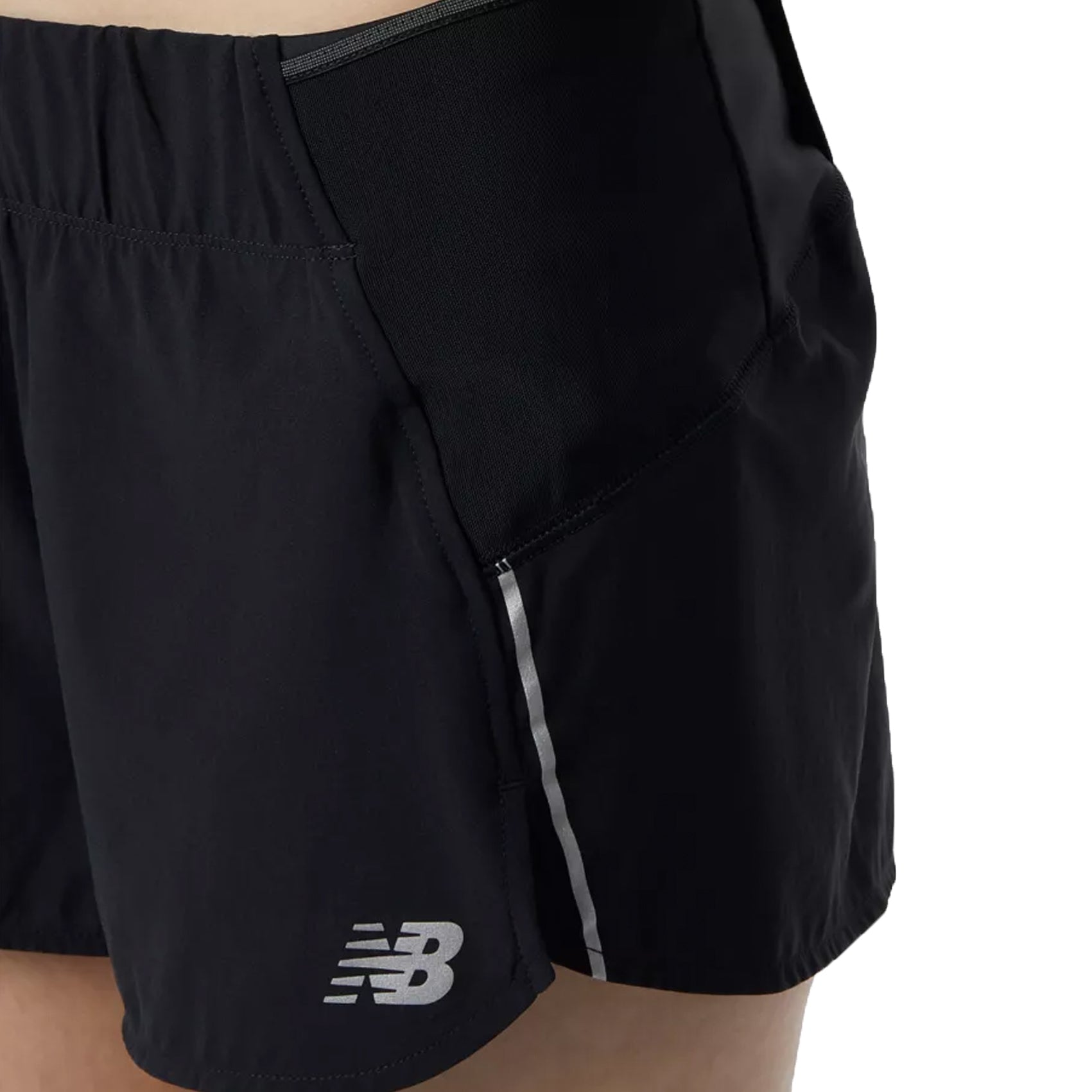 Womens New Balance Impact Run Short - 3 Inch