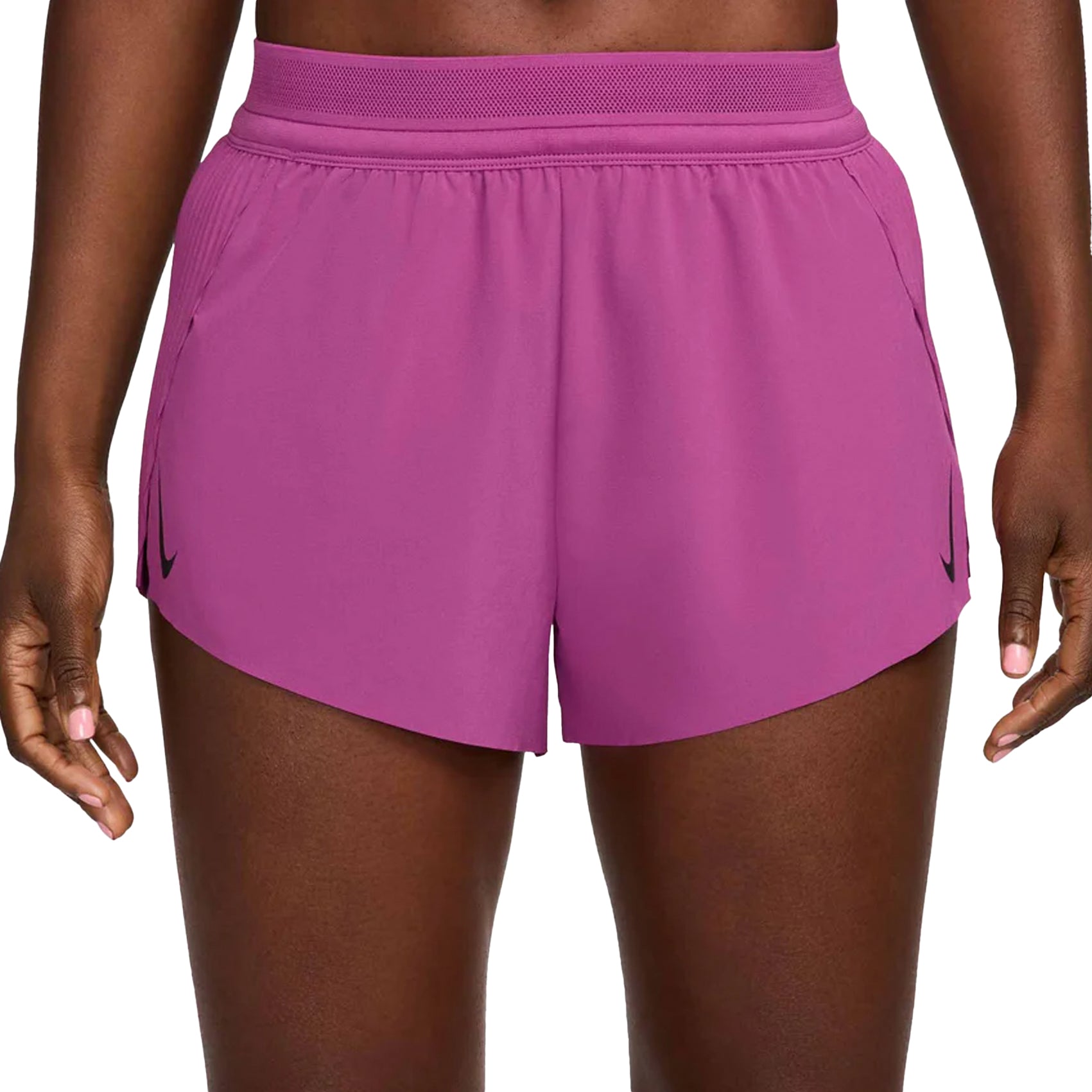 Womens Nike AeroSwift Dri-FIT ADV 3 Inch Mid-Rise Brief-Lined Running Shorts