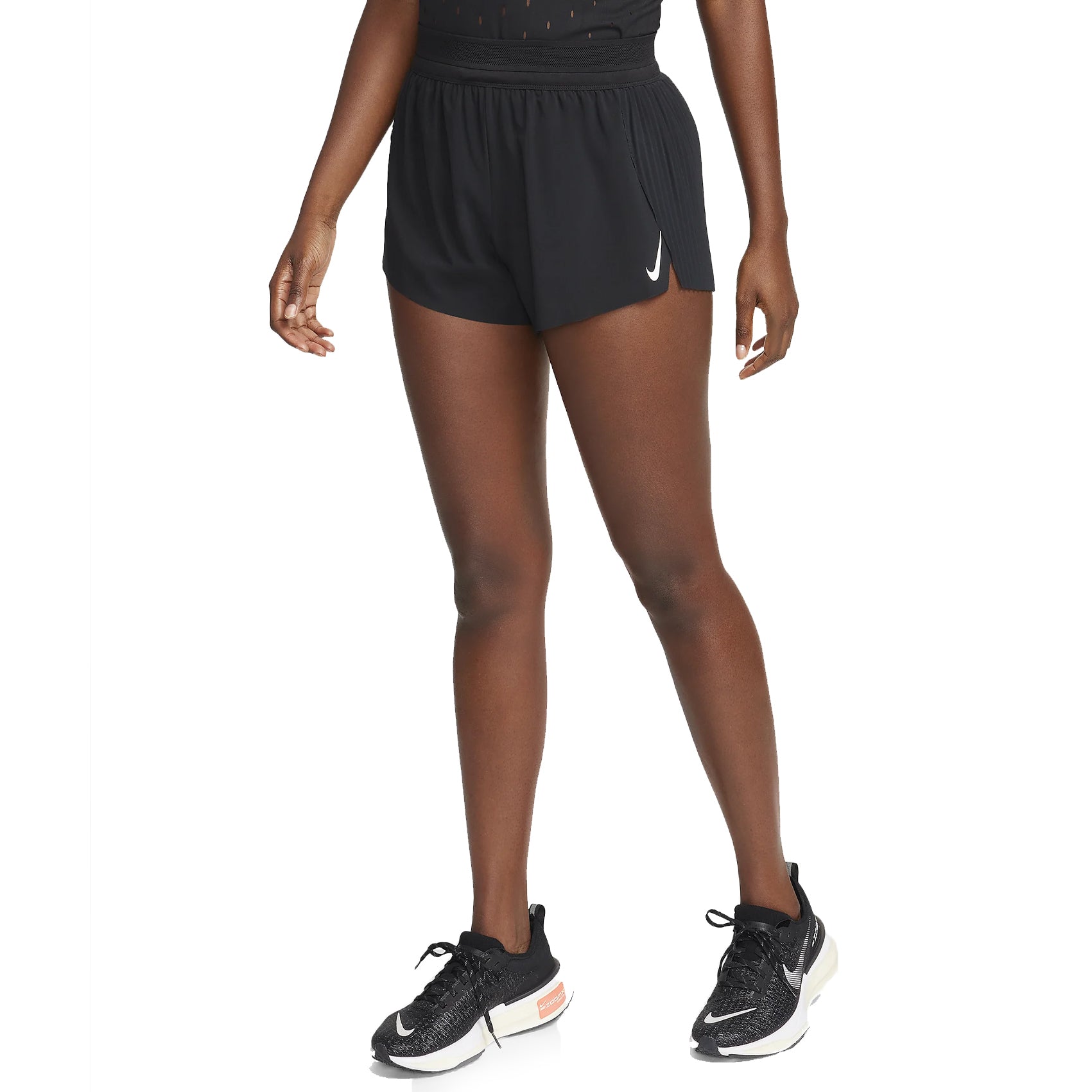 Womens Nike AeroSwift Dri-FIT ADV 3 Inch Mid-Rise Brief-Lined Running Shorts