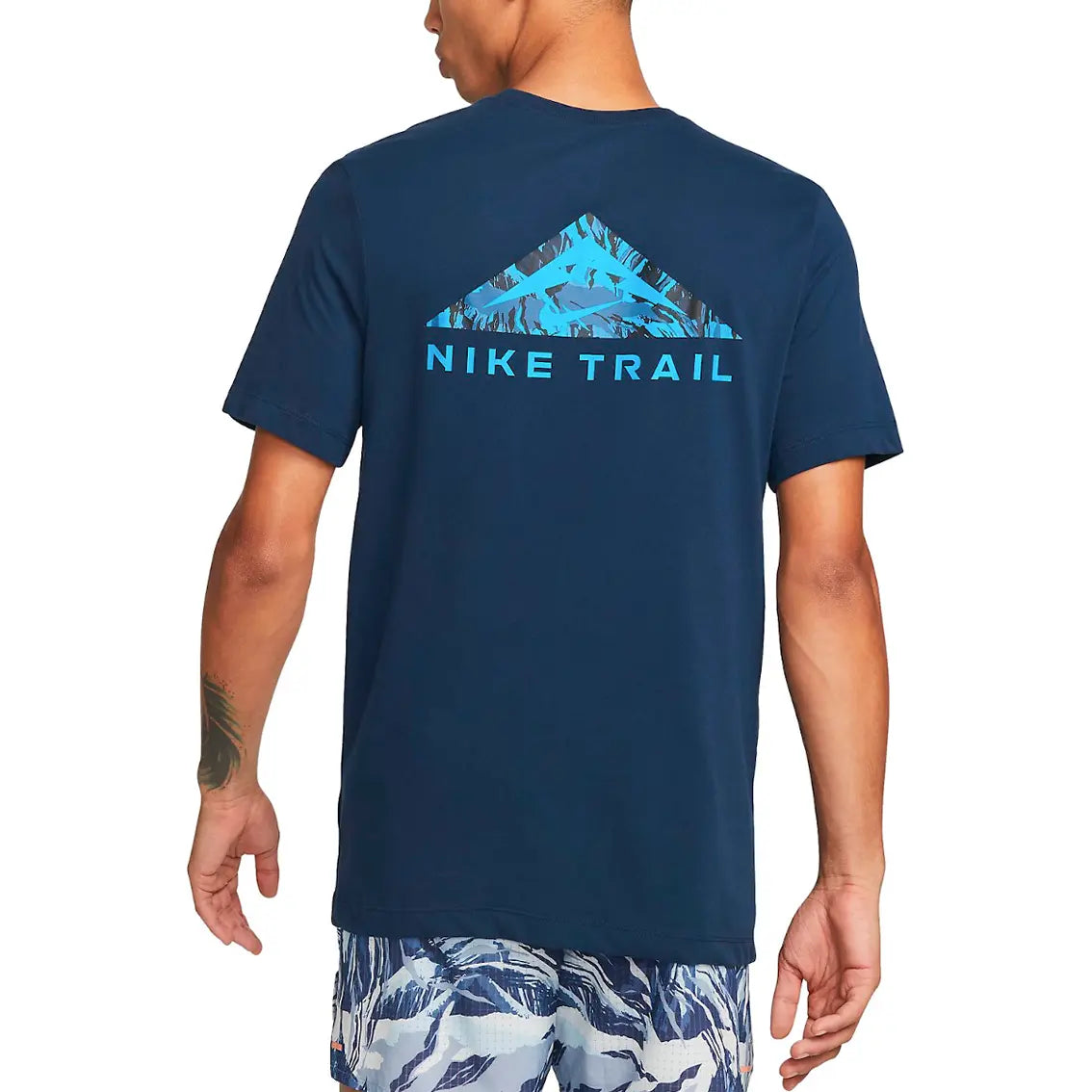 Nike Dri-FIT Trail Running T-Shirt - Midnight Navy