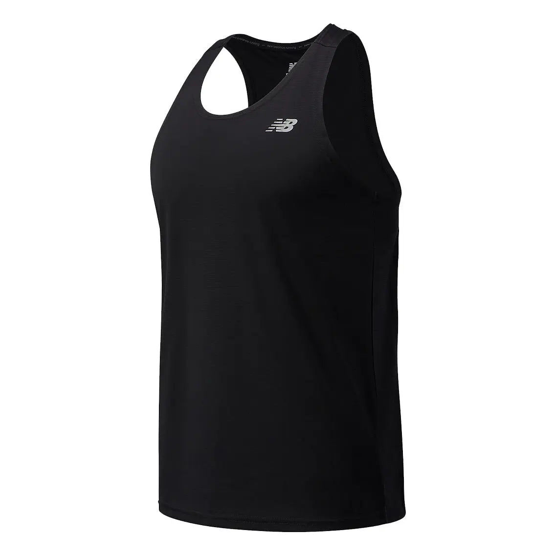 Mens New Balance Accelerate Singlet - Black