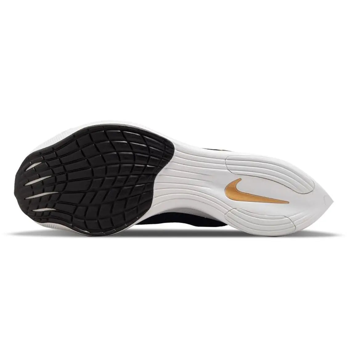 Mens Nike ZoomX Vaporfly Next% 2 - Black / White Metallic Gold